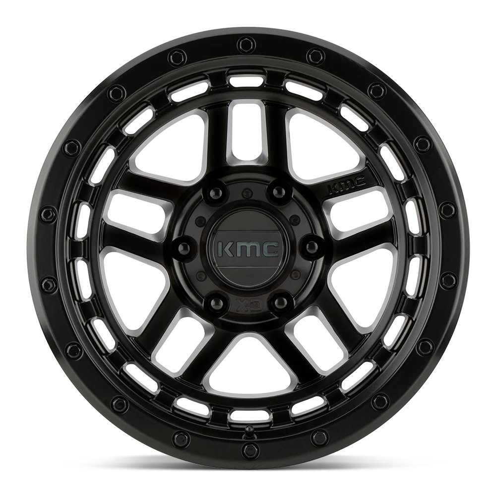 llantas 17x9.0 6x139.7/-12 kmc recion satin black cb106.25 - RunaX