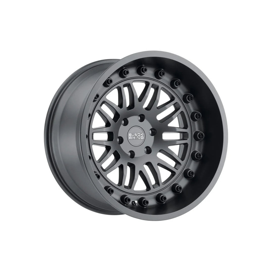 llantas 17x9.5 6x139.7/12 black rhino fury matte gunmetal - RunaX