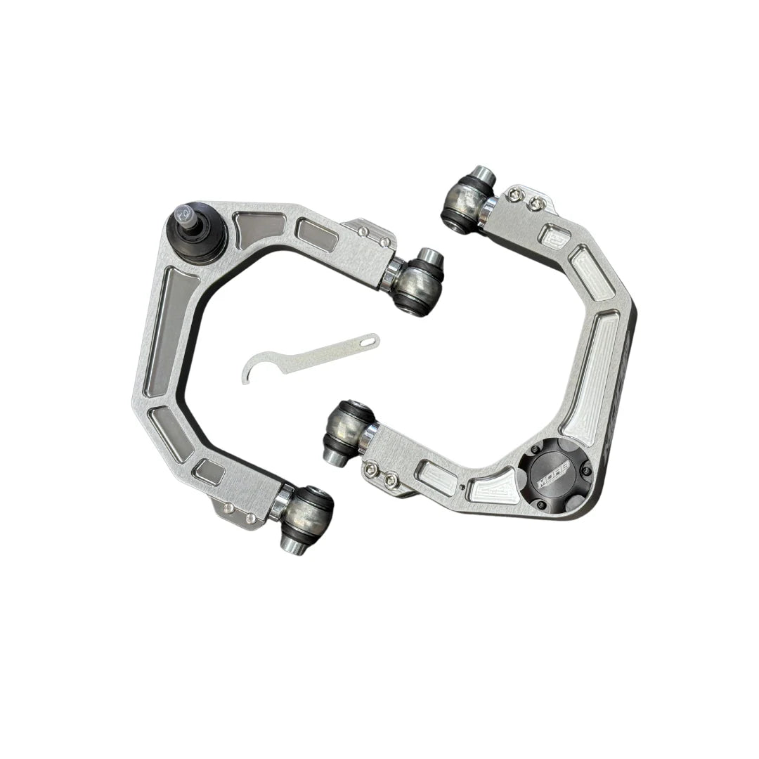 bandejas superiores de aluminio moab 2-4" de levante hilux vigo, revo, fortuner, fj cruiser, prado 120, prado150, 4runner, lexus gx460/gx470 - RunaX