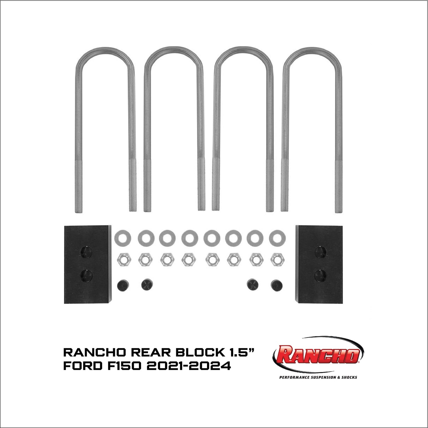 rear block kit 1.5" trasero ford f150 2021+ - RunaX