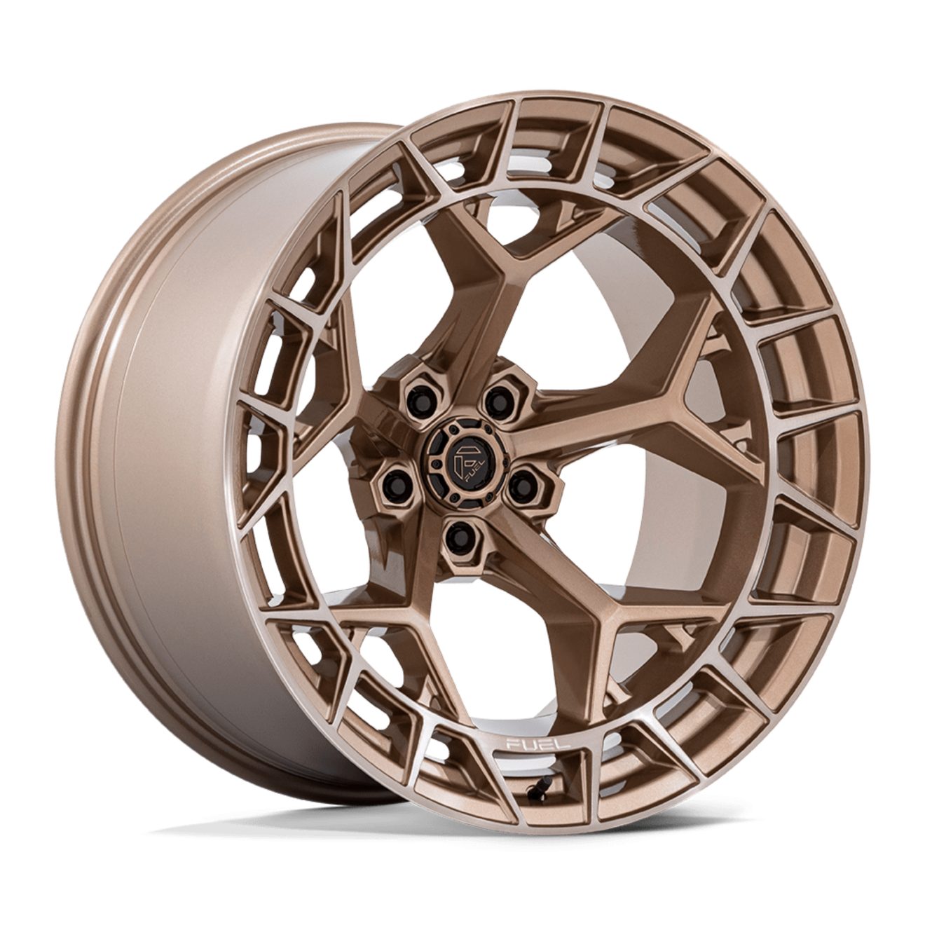llantas fuel charger 17x9 6x139.7 -12 106.1 platinum bronze - RunaX