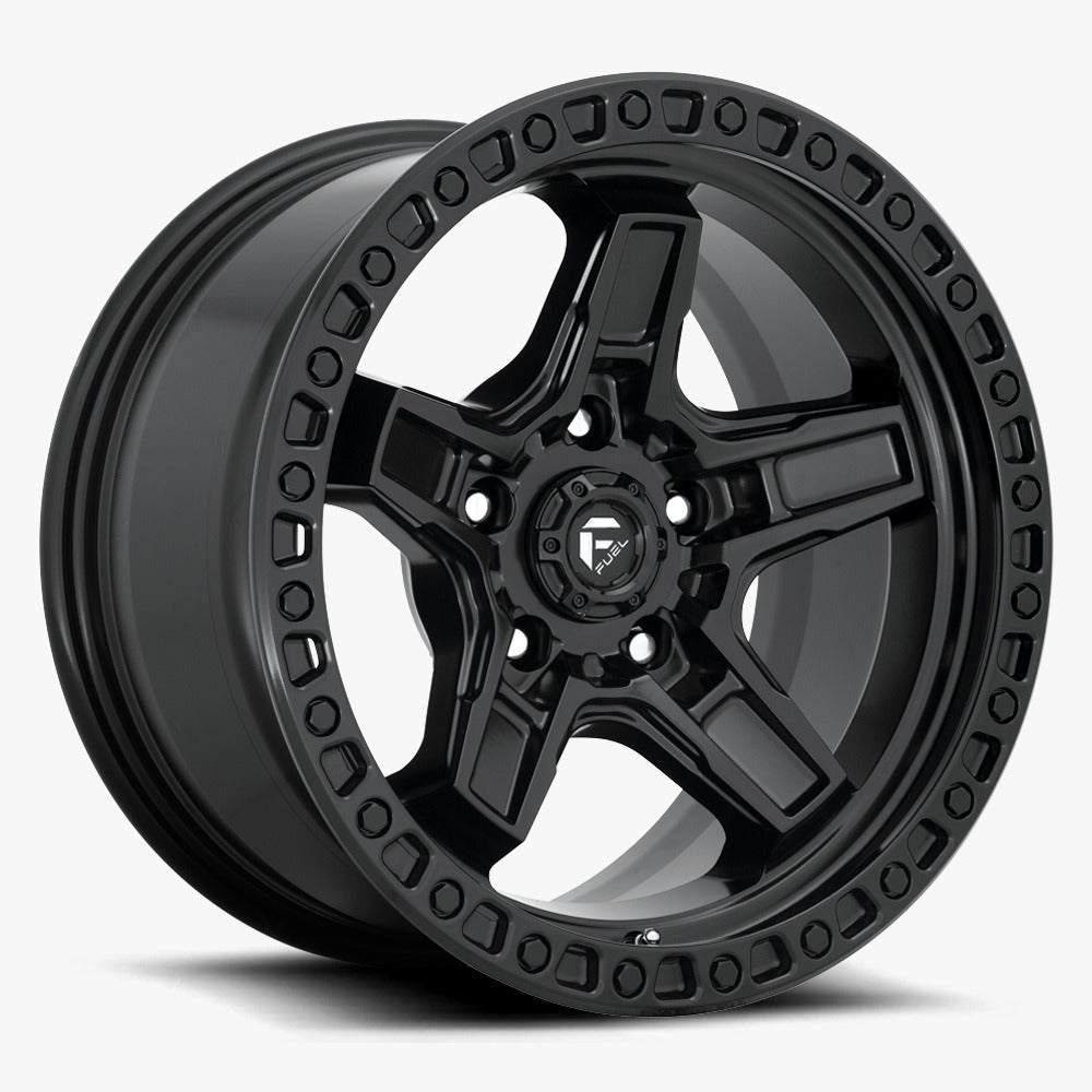 llantas fuel kicker 17x9 5x127 -12 71.5 matte black - RunaX