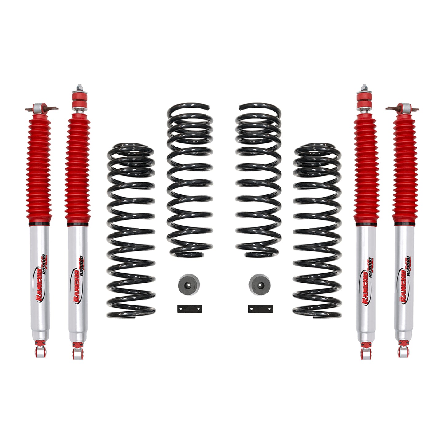 kit de suspensión rancho jeep wrangler jk 2 door 2007-2018 - RunaX