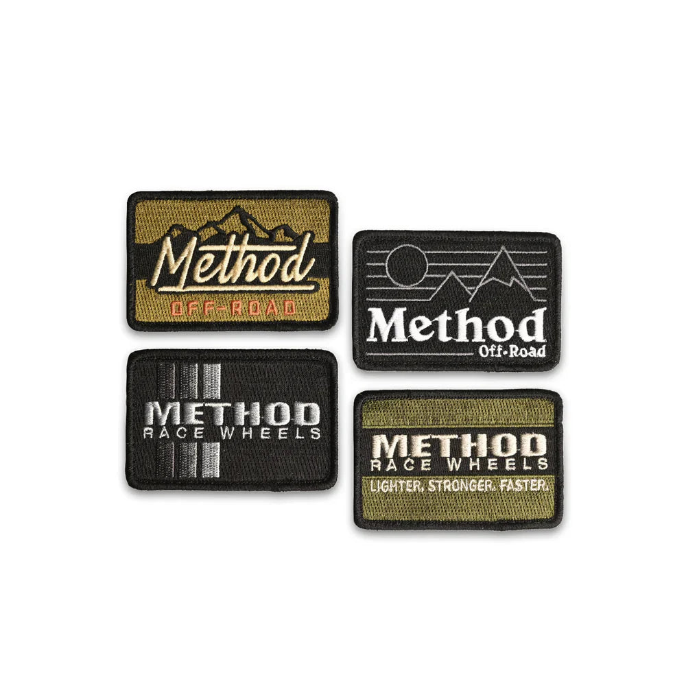 kit de parches method rectangulares - RunaX