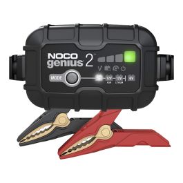 cargador y mantenedor de baterías 6v & 12v noco genius2 - RunaX