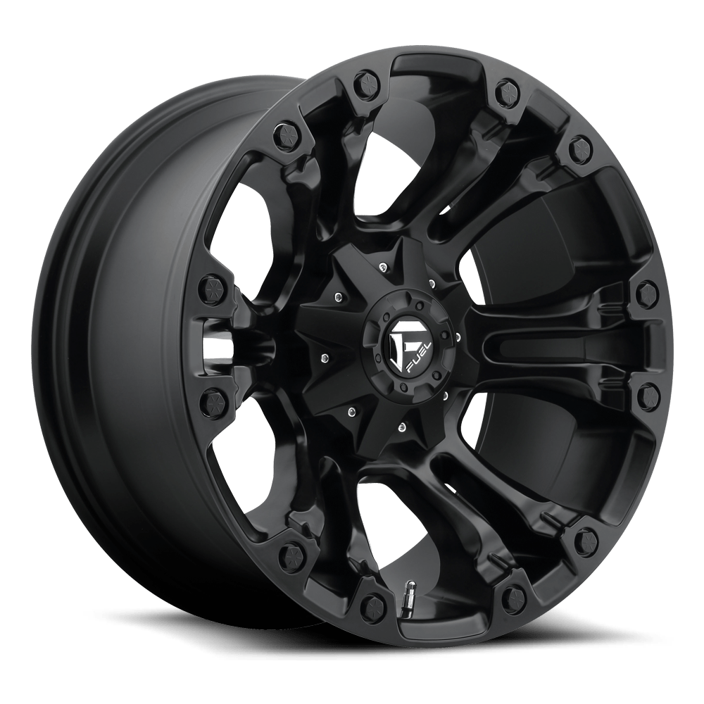 llantas fuel vapor 17x10 6x135/139.7 -18 106.1 matte black - RunaX