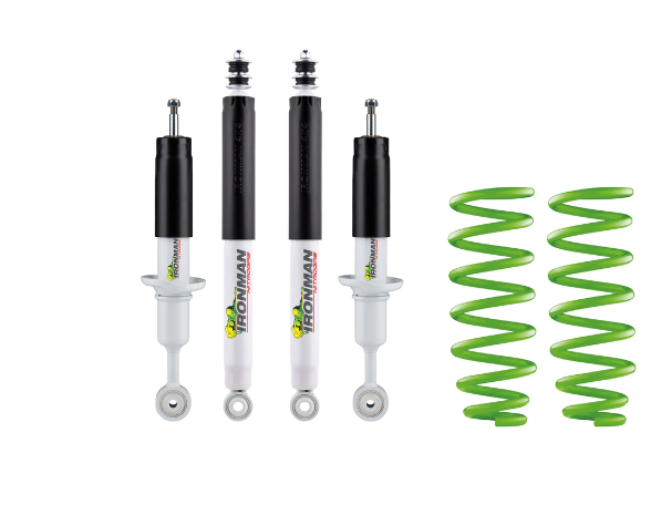 kit de suspensión nitrogas (con add a leaf) ironman - nissan navara d40 2005+ - RunaX