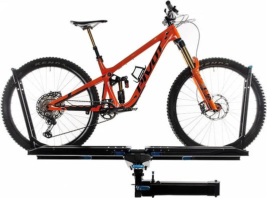 portabicicletas afterparty 2 bicicletas para enganche americano de 2 pulgadas plegable hacia costado - RunaX