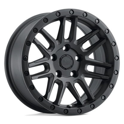 llantas 15x7.0 5x100/15 black rhino arches matte black - RunaX