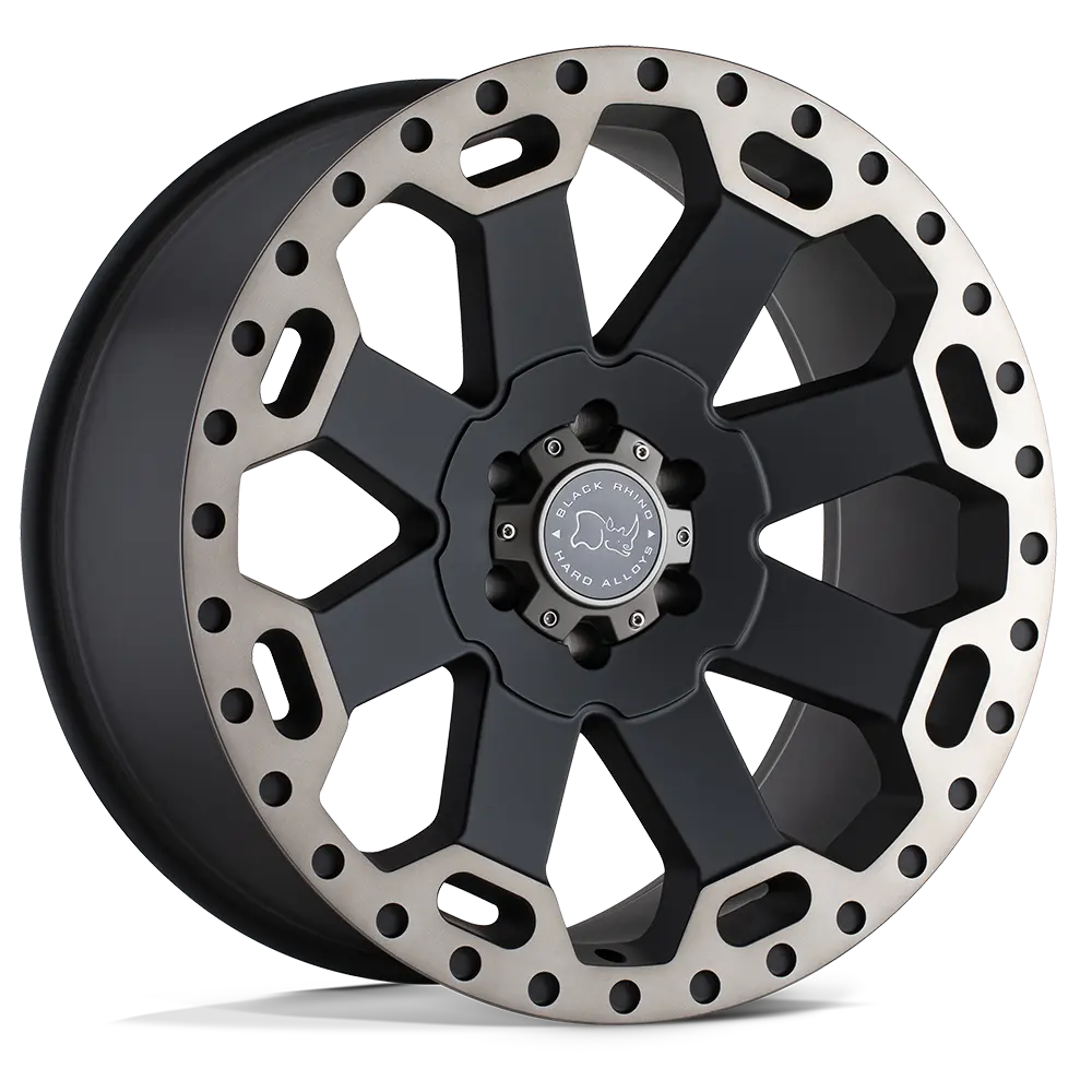 llantas 17x8.0 5x114.3/35 black rhino warlord matte gunmetal - RunaX