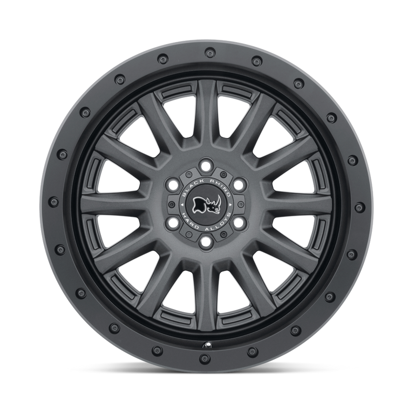 llantas 17x8 5 6x114 3 10 black rhino dugger 6 lug gunblack - RunaX
