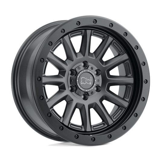 llantas 17x8 5 6x114 3 10 black rhino dugger 6 lug gunblack - RunaX