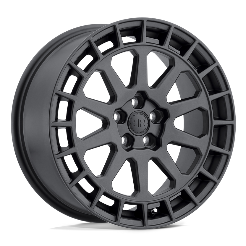 llantas 17x8 5 6x114 3 12 black rhino boxer gunblack - RunaX