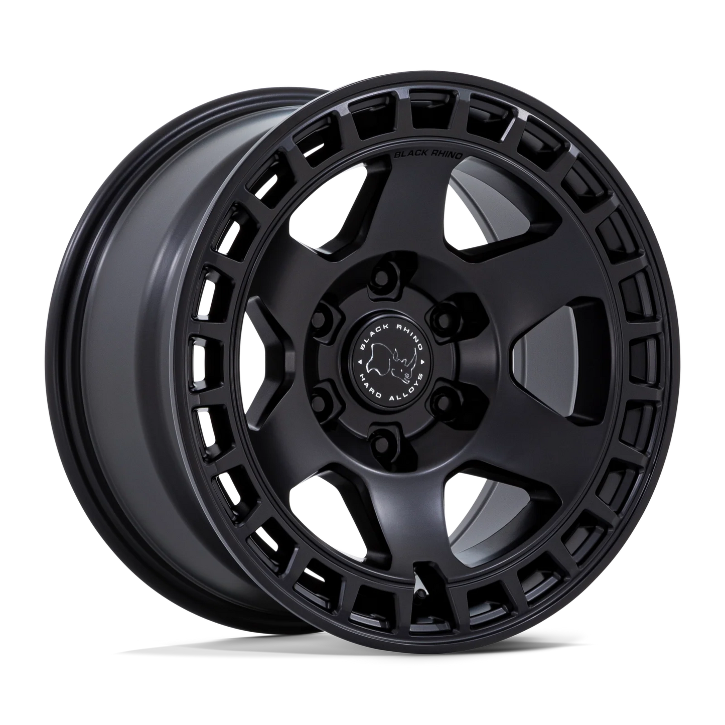 llantas 17x8.5 6x139.7/-10 black rhino bahari matte black - RunaX