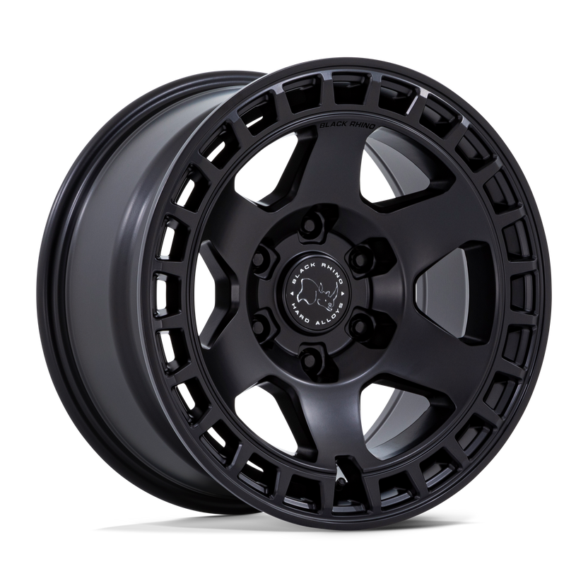 llantas 17x8 5 6x139 7 00 black rhino bahari matte black - RunaX