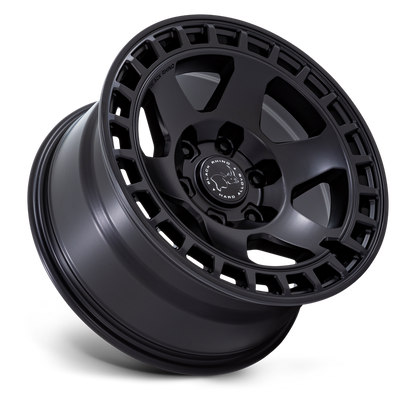 llantas 17x8 5 6x139 7 10 black rhino bahari matte black - RunaX