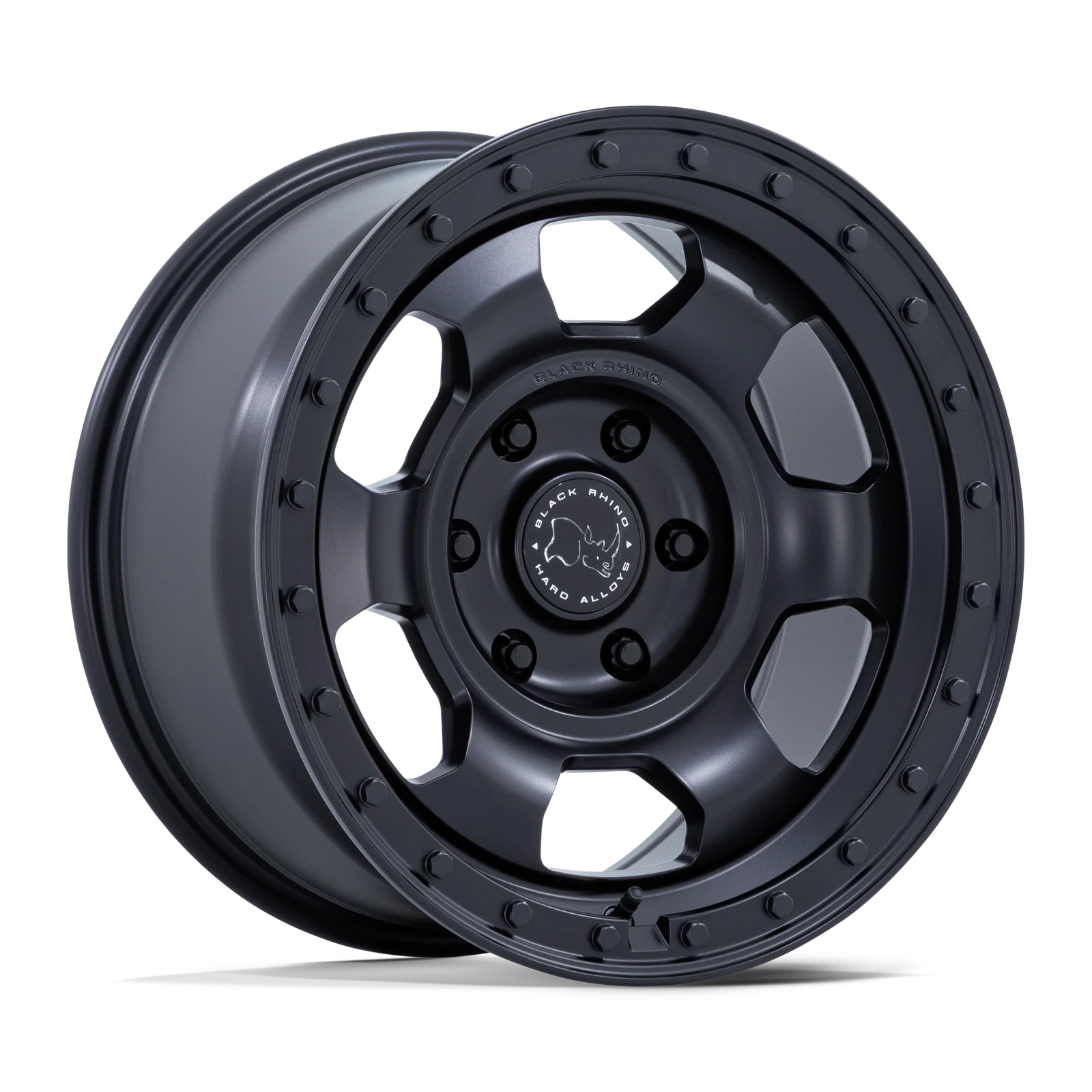 llantas 17x8.5 6x139.7/-10 black rhino trooper matte black cb106.1 - RunaX