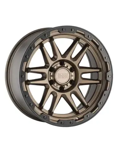 llantas 17x8.5 6x139.7/-18 black rhino apache matte bronze w/blk lip - RunaX