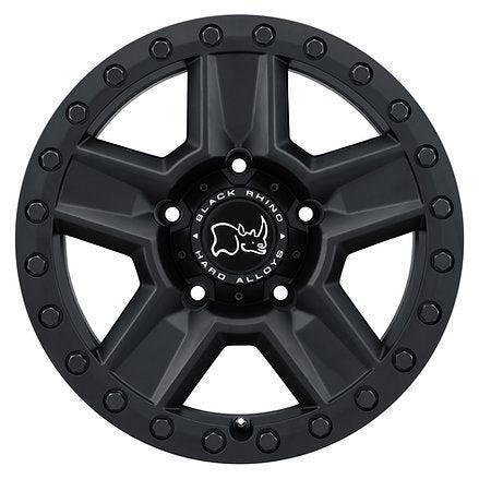 llantas 17x8.5 6x139.7/-18 black rhino ravine matte black - RunaX