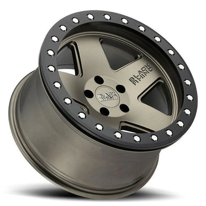 llantas 17x8.5 6x139.7/00 black rhino crawler beadlock matte bronce - RunaX