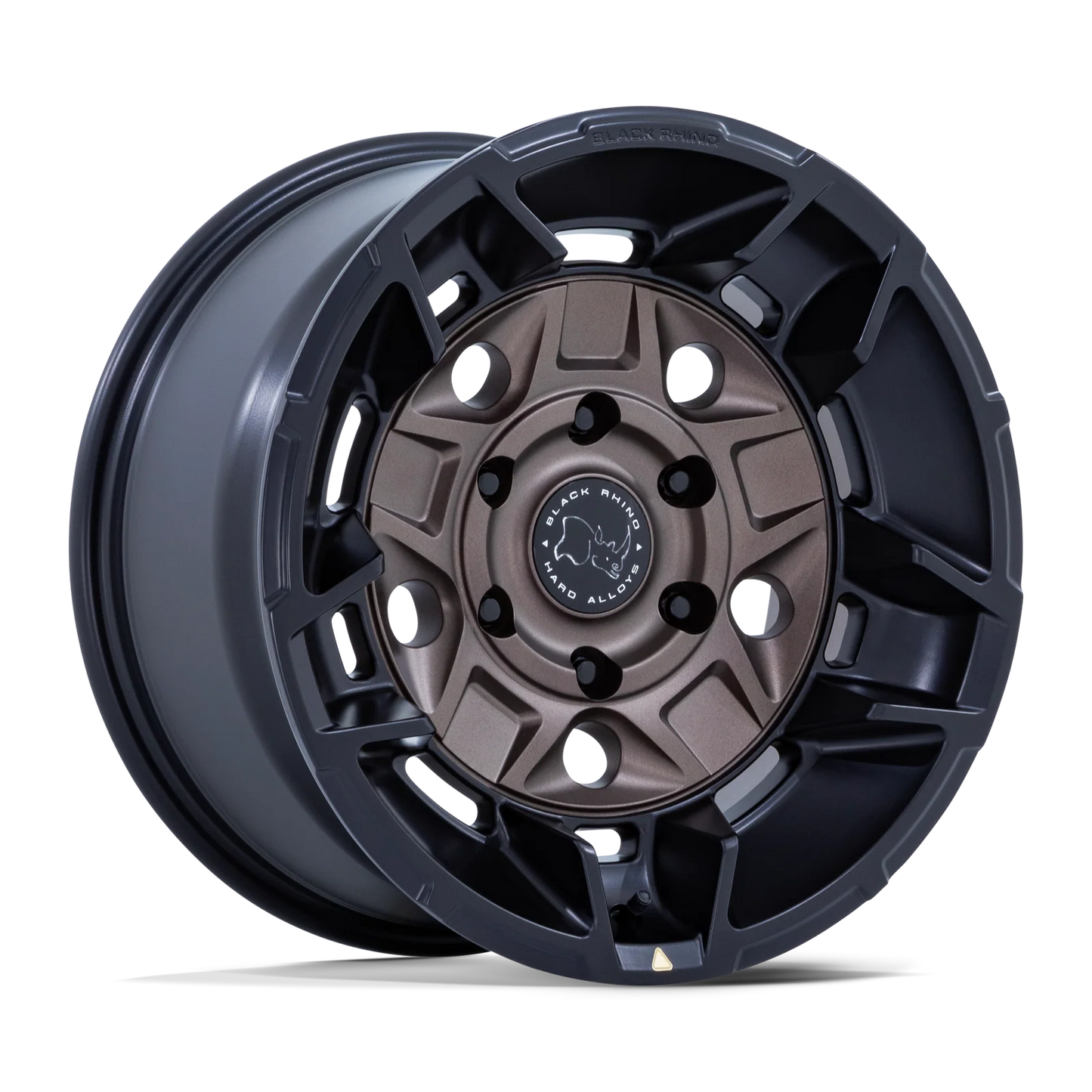 llantas 17x8.5 6x139.7/00 black rhino guard burnt bronze w/m.blk li - RunaX