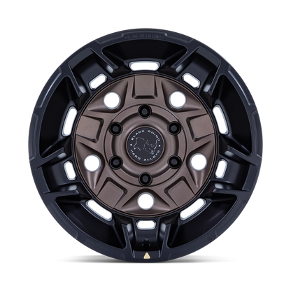 llantas 17x8.5 6x139.7/00 black rhino guard burnt bronze w/m.blk li - RunaX
