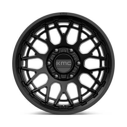 llantas 17x8.5 6x139.7/00 kmc technic satin black cb106.1 - RunaX
