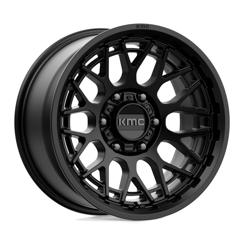llantas 17x8.5 6x139.7/00 kmc technic satin black cb106.1 - RunaX
