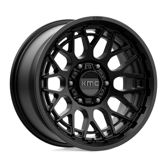 llantas 17x8.5 6x139.7/00 kmc technic satin black cb106.1 - RunaX