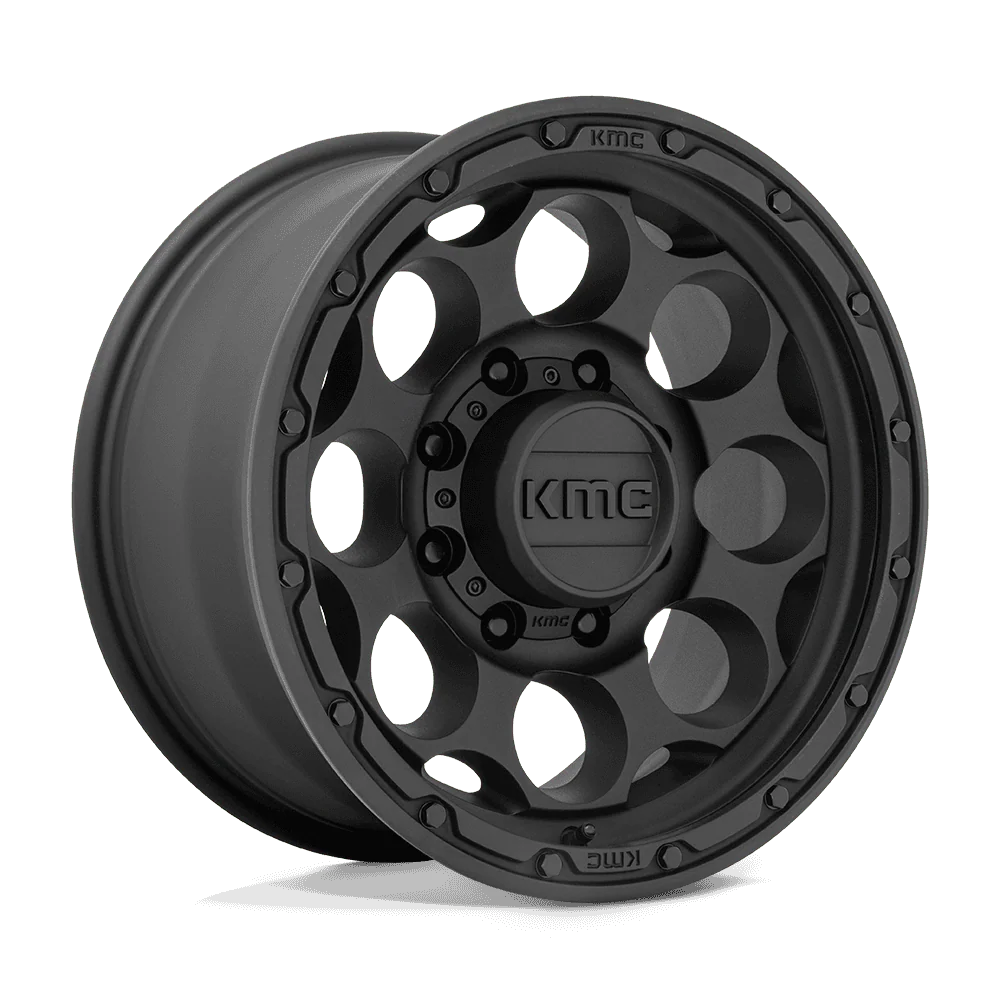llantas 17x9.0 5x127/-12 kmc dirty harry textured black cb71,5 - RunaX