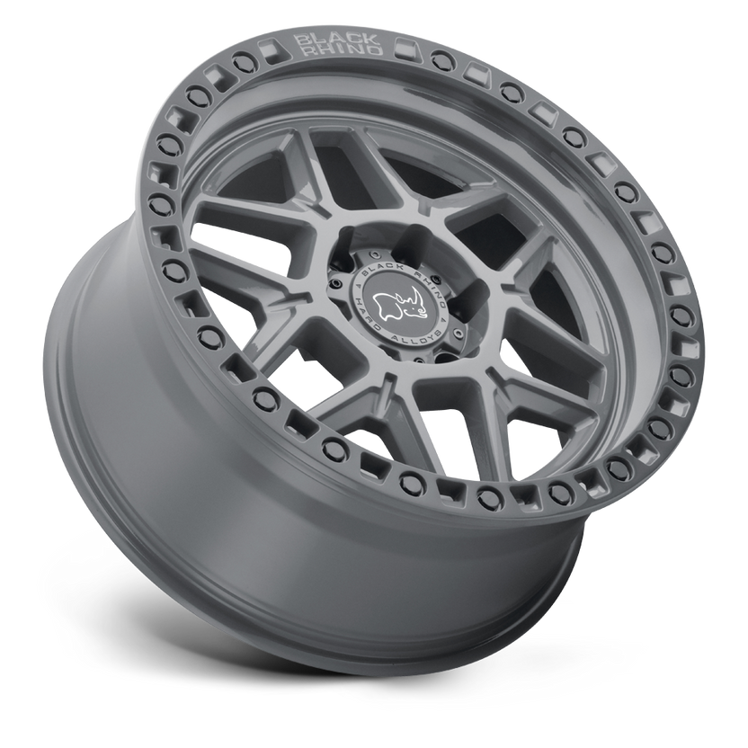 llantas 17x9 0 6x139 7 12 black rhino kelso battleship gray w black - RunaX