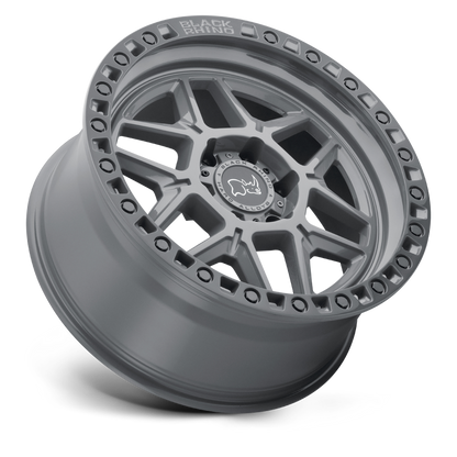 llantas 17x9 0 6x139 7 12 black rhino kelso battleship gray w black - RunaX