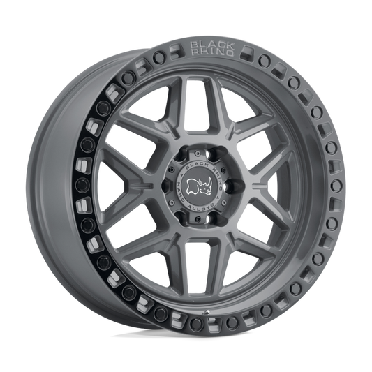 llantas 17x9 0 6x139 7 12 black rhino kelso battleship gray w black - RunaX