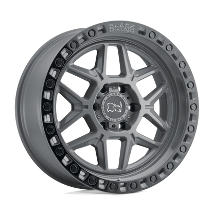 llantas 17x9.0 5x127/-18 black rhino kelso battleship gray w/blk lip - RunaX