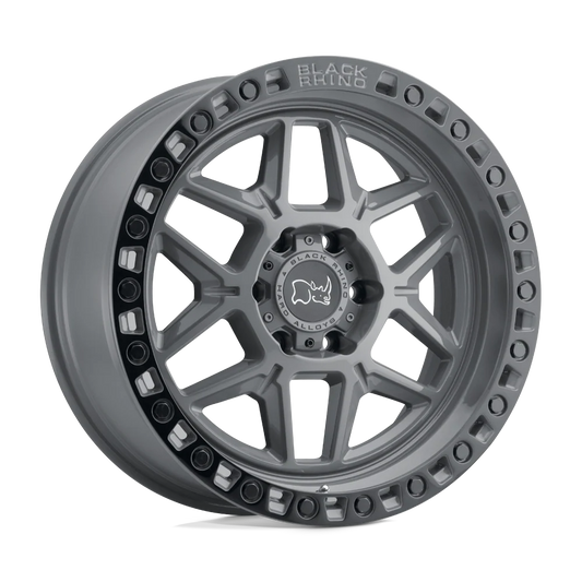 llantas 17x9.0 5x127/-18 black rhino kelso battleship gray w/blk lip - RunaX