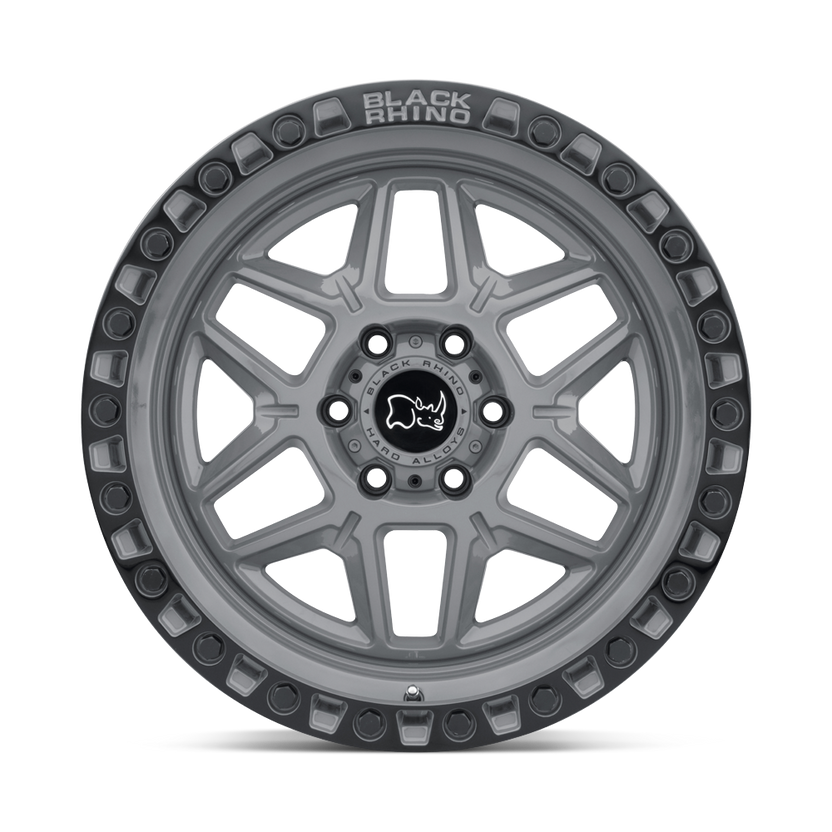 llantas 17x9 0 6x139 7 12 black rhino kelso battleship gray w black - RunaX