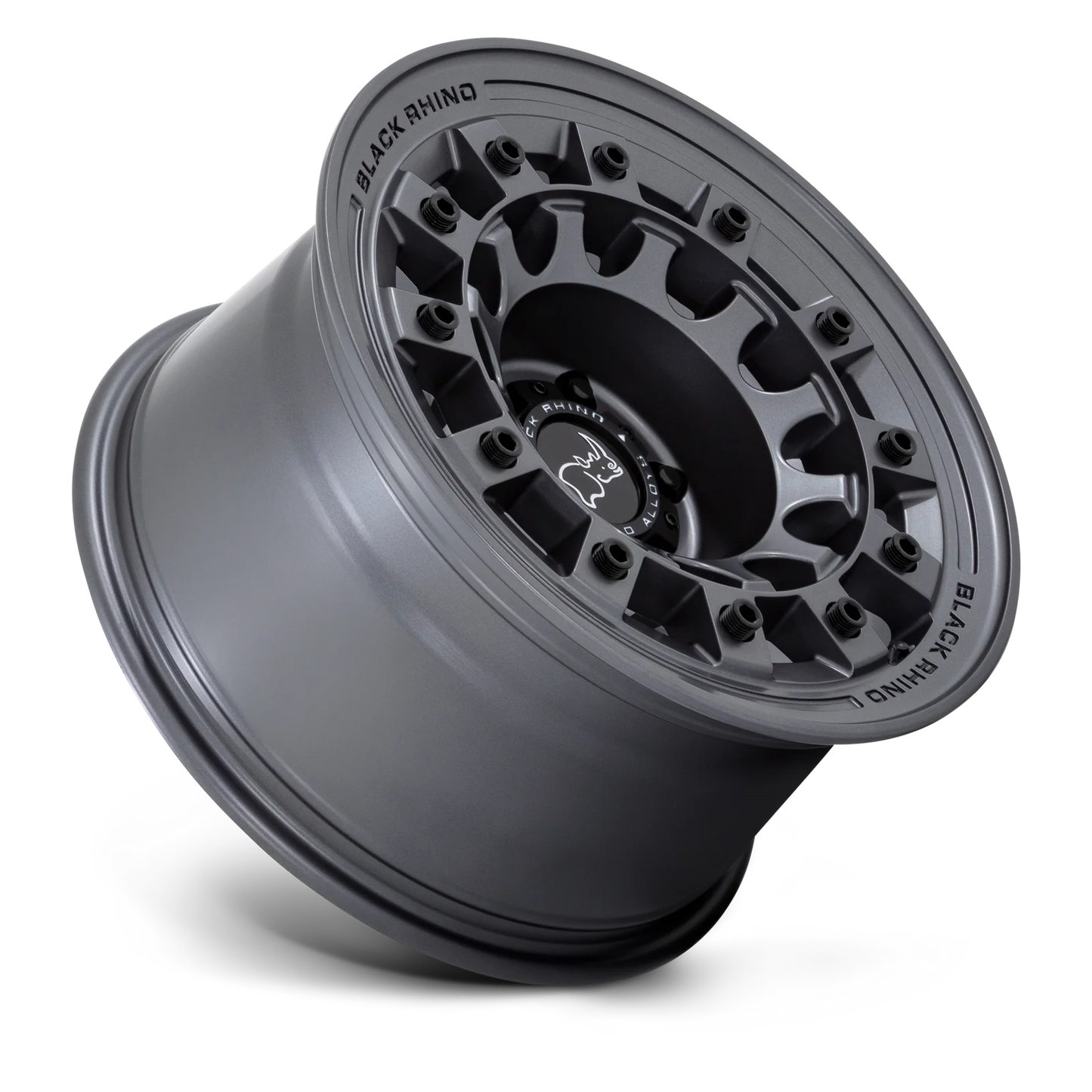 llantas 17x9.0 6x139.7 /-12 black rhino fuji matte gunmetal - RunaX