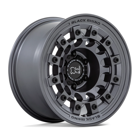 llantas 17x9.0 6x139.7 /-12 black rhino fuji matte gunmetal - RunaX
