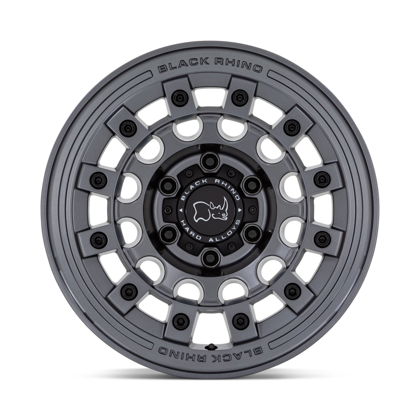 llantas 17x9 0 6x139 7 12 black rhino fuji matte gunmetal - RunaX