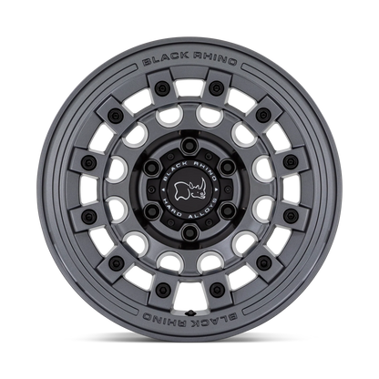 llantas 17x9.0 6x139.7 /-12 black rhino fuji matte gunmetal - RunaX