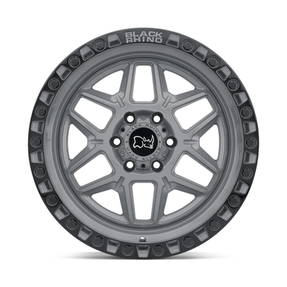 llantas 17x9.0 6x139.7/-12 black rhino kelso battleship gray w/black - RunaX