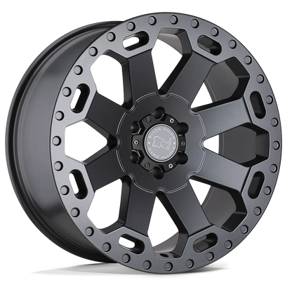 llantas 17x9.0 6x135/12 black rhino warlord matte black w/machine da - RunaX