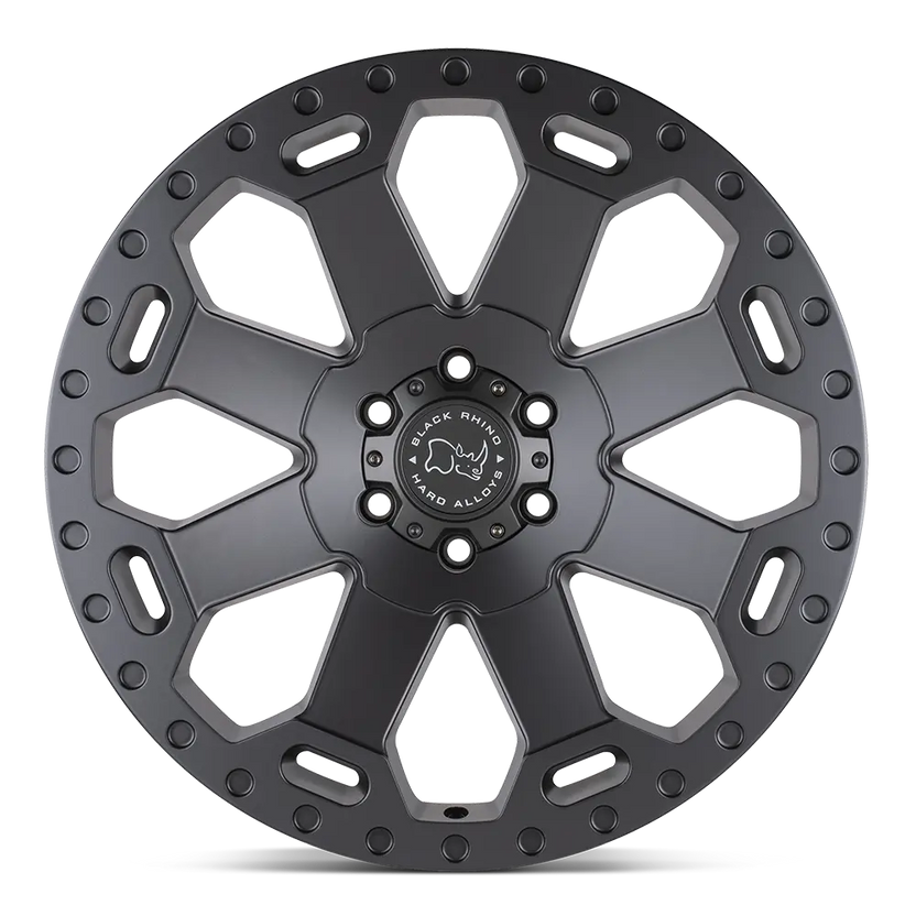 llantas 17x9 0 6x139 7 12 black rhino warlord matte black w machin - RunaX