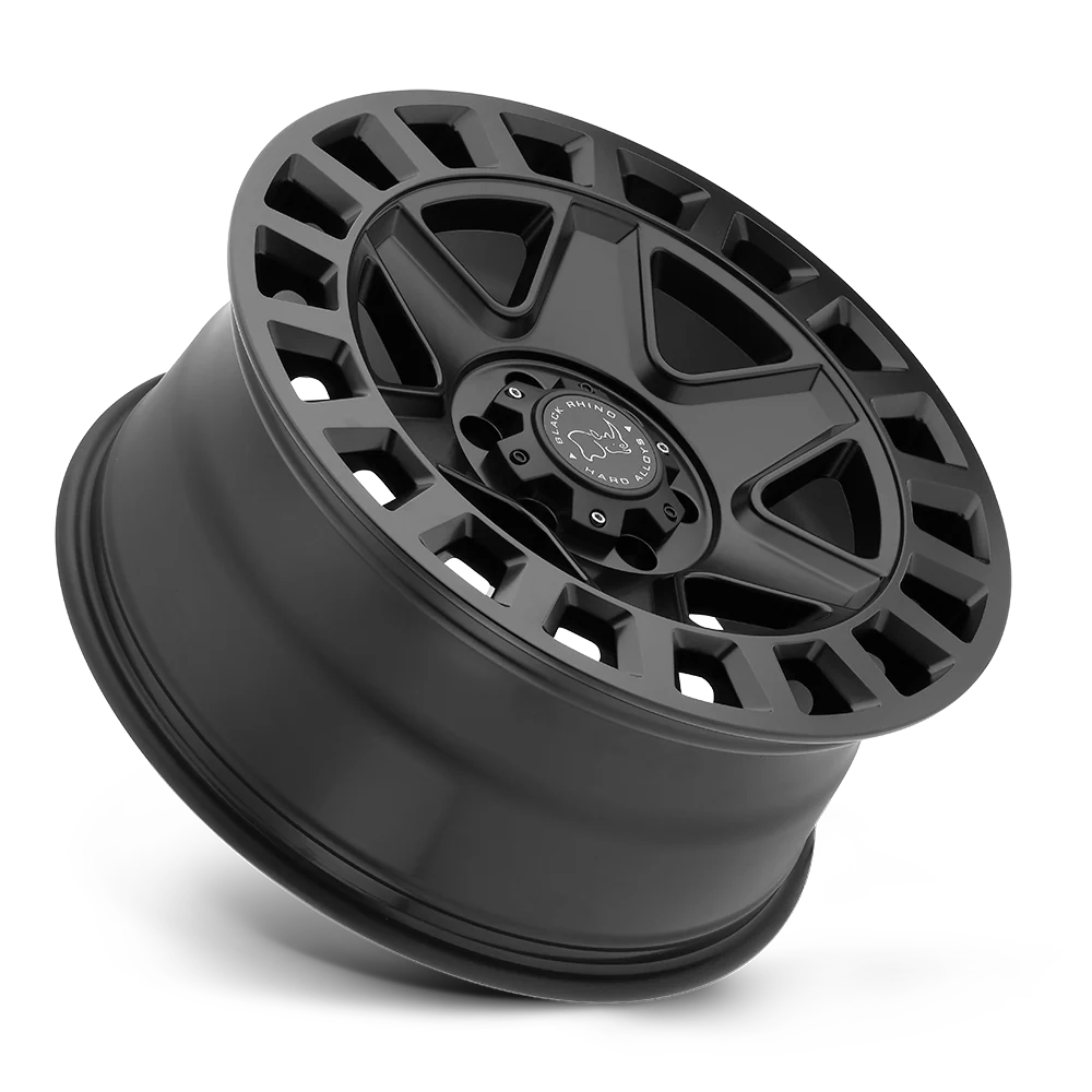 llantas 17x9.0 6x139.7/-12 black rhino york matte black - RunaX