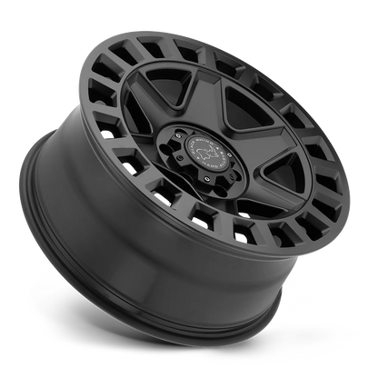 llantas 17x9.0 6x139.7/-12 black rhino york matte black - RunaX