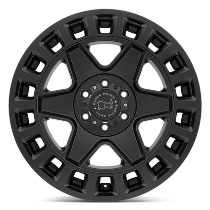 llantas 17x9.0 6x139.7/-12 black rhino york matte black - RunaX