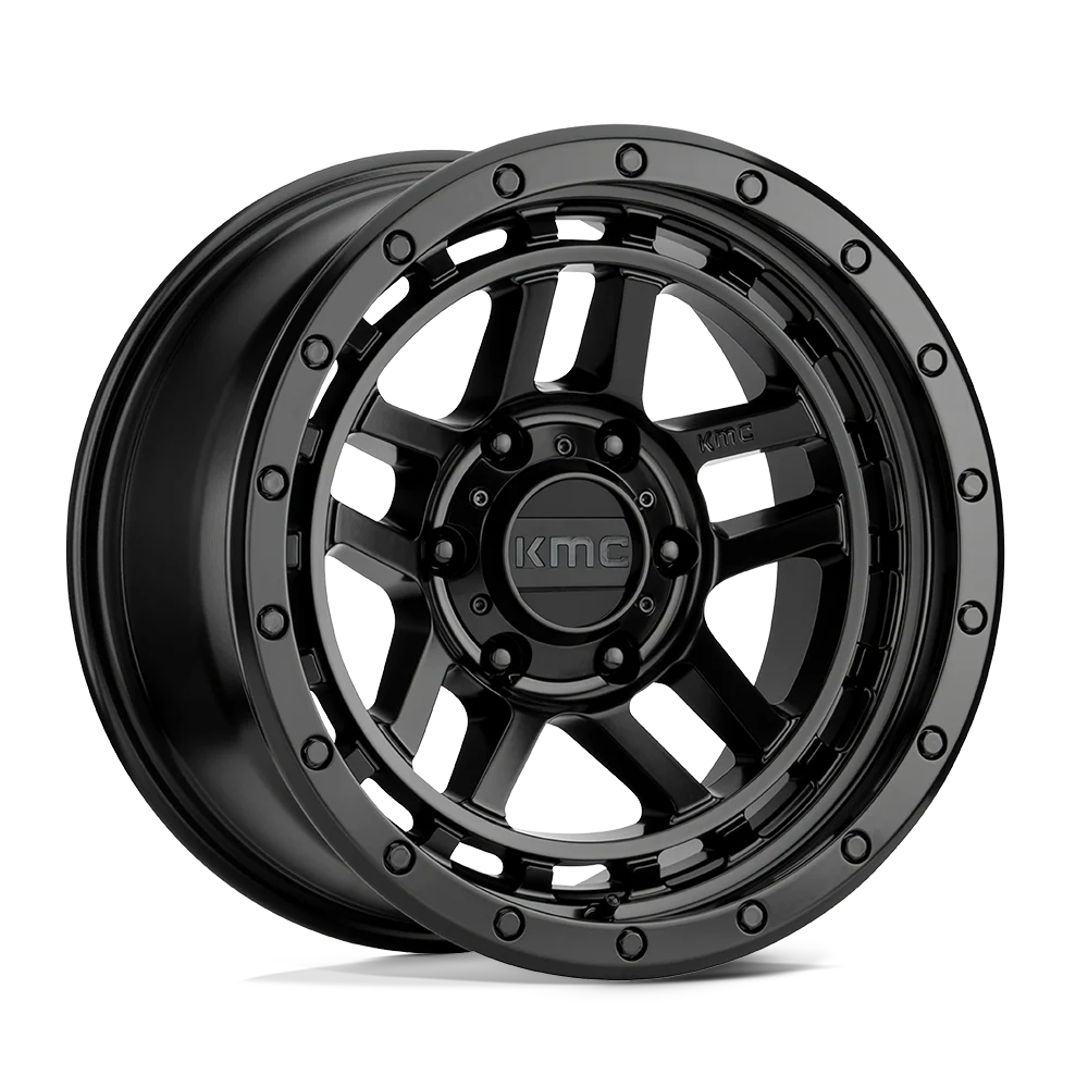 llantas 17x9.0 6x139.7/-12 kmc recion satin black cb106.25 - RunaX
