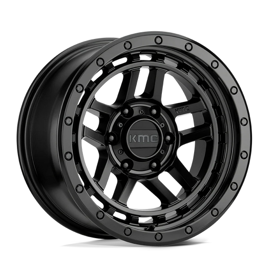 llantas 17x9.0 6x139.7/-12 kmc recion satin black cb106.25 - RunaX