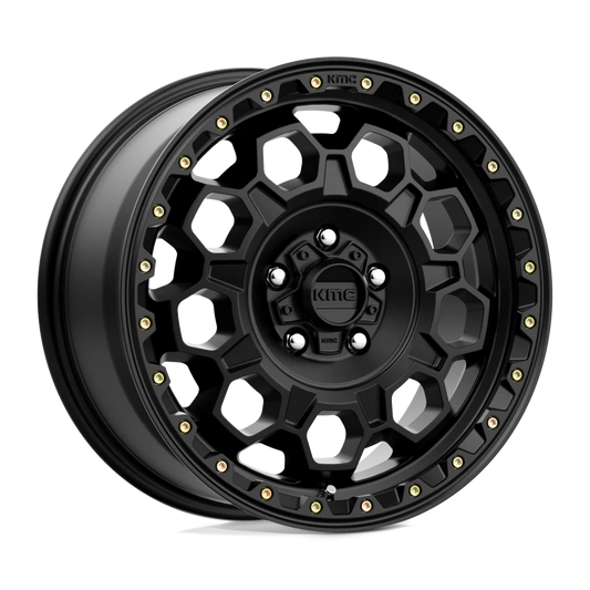 llantas 17x9.0 6x139.7/-12 kmc trek satin black cb106.1 - RunaX