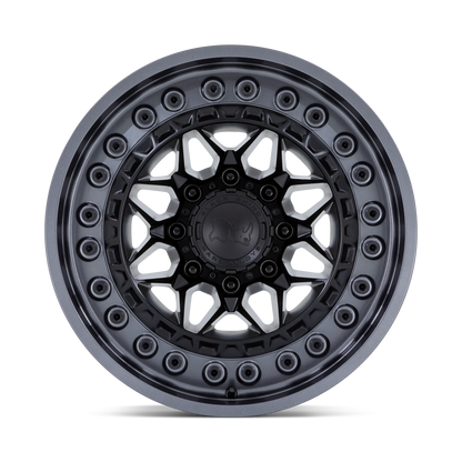 llantas 17x9.0 6x139.7/00 black rhino alpha matte black w/matte gunm - RunaX